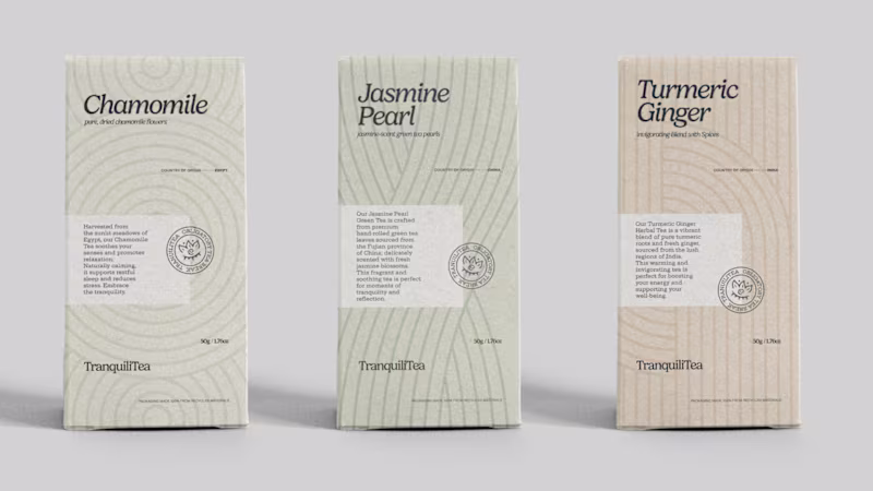 Cover image for TranquiliTea Branding