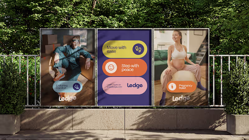 Cover image for Compression Socks Brand Visual ID | Ledge