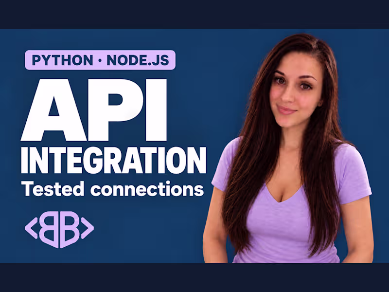 Cover image for REST API Integration for Python and Node.js Applications