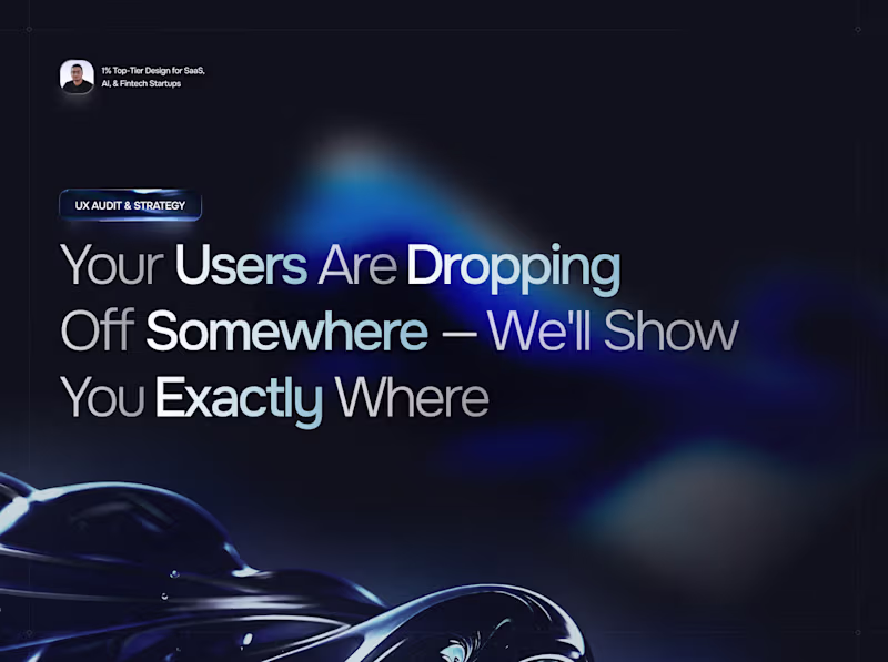 Cover image for UX Audit & Strategy
