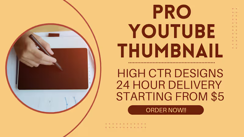 Cover image for Graphic Designing, thumbnail , website Designing 
