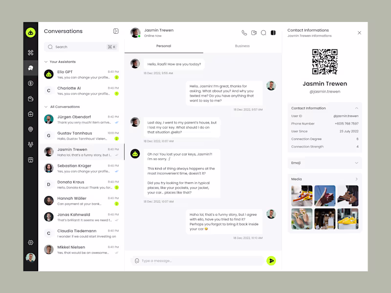 Cover image for Ello - AI in the Conversation