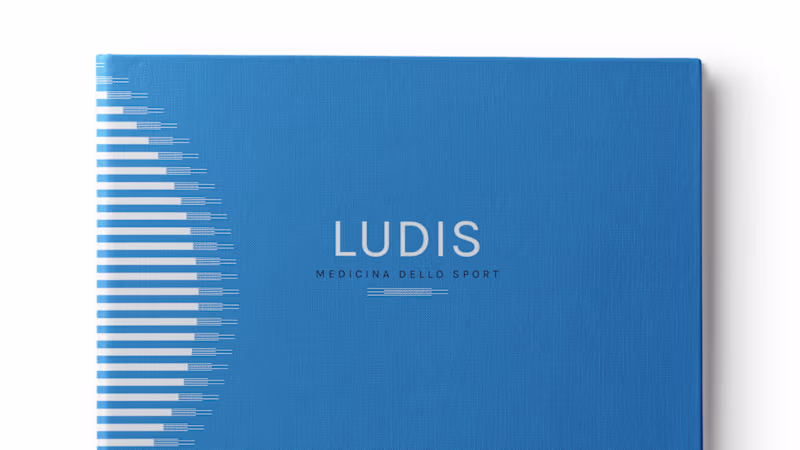 Cover image for Sports Medicine clinic Visual ID - LUDIS