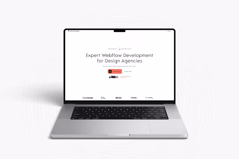 Cover image for Astro Studio - Webflow