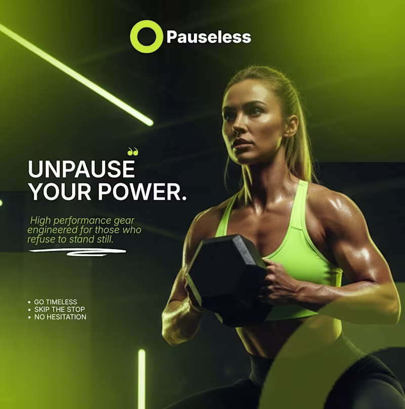 Cover image for Pauseless Brand Identity Design