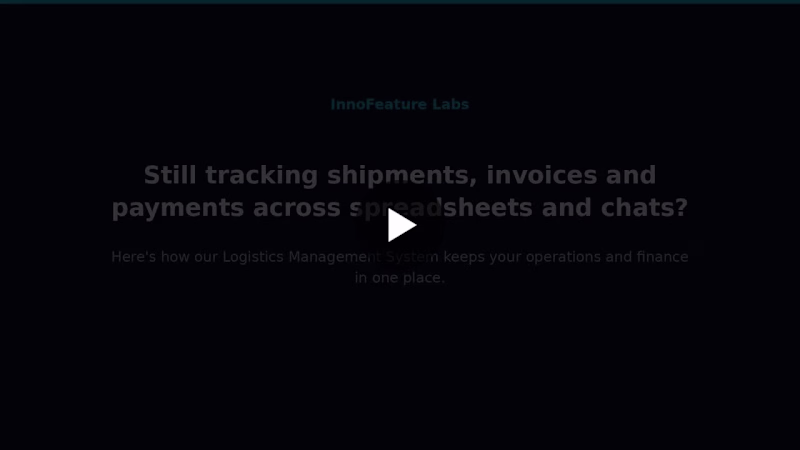 Cover image for Custom Logistics Management System Development