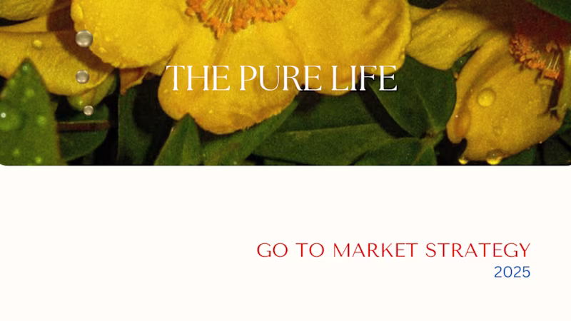 Cover image for Led the go-to-market strategy for a Costa Rica–based wellnes...
