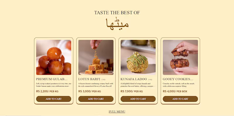 Cover image for the greatest mithai ever made Developed The Greatest Mithai ...