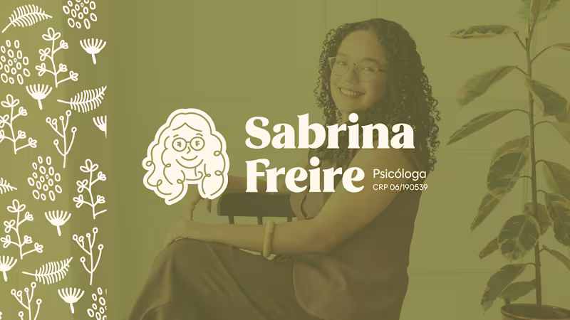 Cover image for Visual Identity - Psychologist Sabrina Freire | Brand Logo