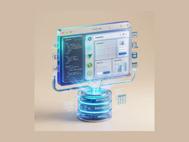 Cover image for Full-Stack Web Application Development (React & FastAPI)