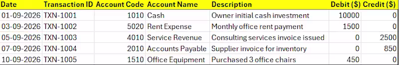 Cover image for The accounting data entry process