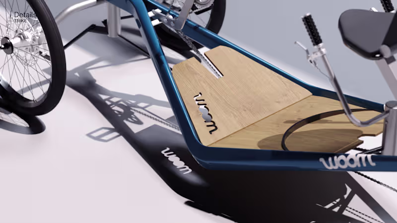 Cover image for Woom Trike - project for Woom Bikes