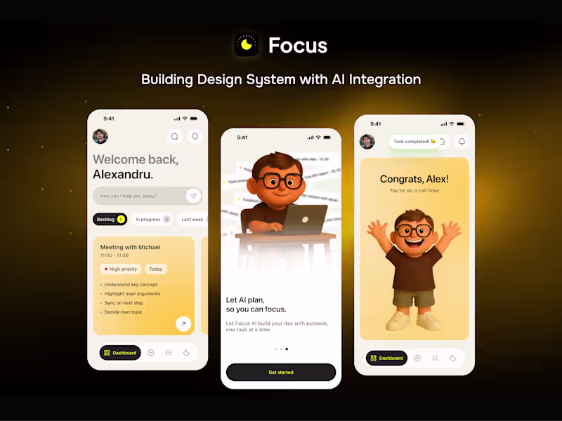 Cover image for AI-Driven Mobile Productivity App Design