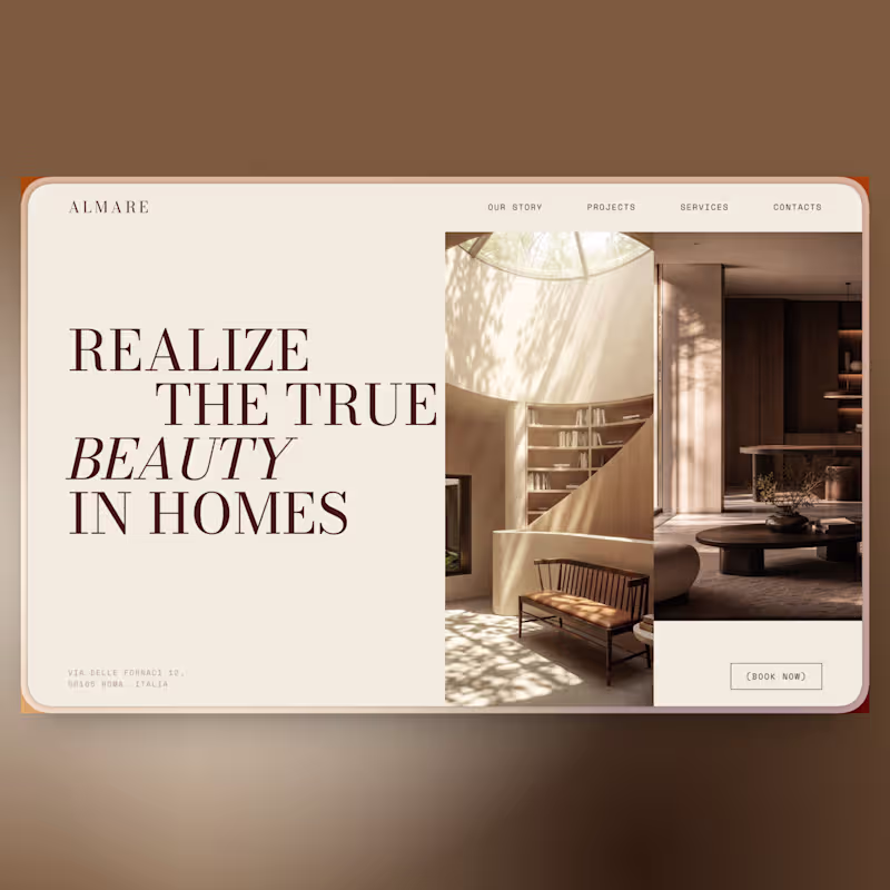 Cover image for Almare | Interior Design Framer