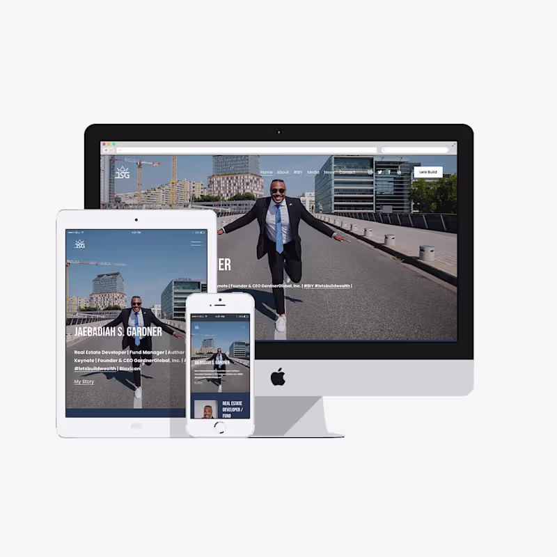 Cover image for JaeBadiah: Real Estate Portfolio Site