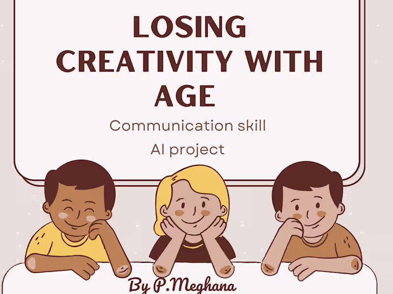 Cover image for Loosing creativity of students