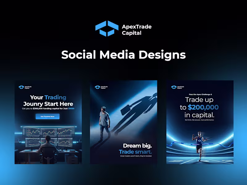 Cover image for Social Media Design for Prop Firm