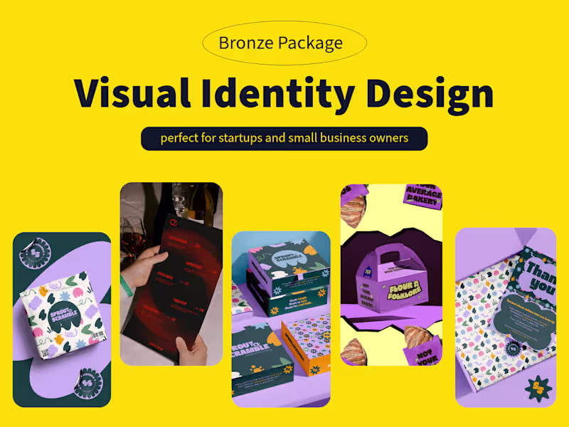 Cover image for Bronze Package — Visual Identity Design