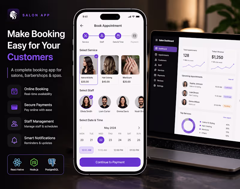 Cover image for Still managing customer appointments through
