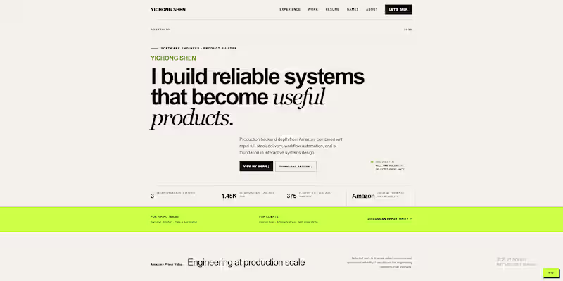 Cover image for Designed and built my developer