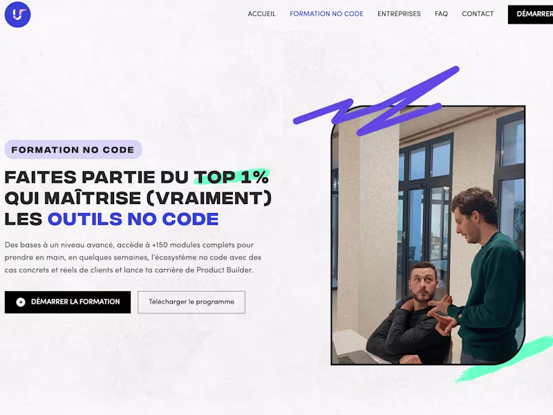 Cover image for Uncode School | Formation No Code n°1