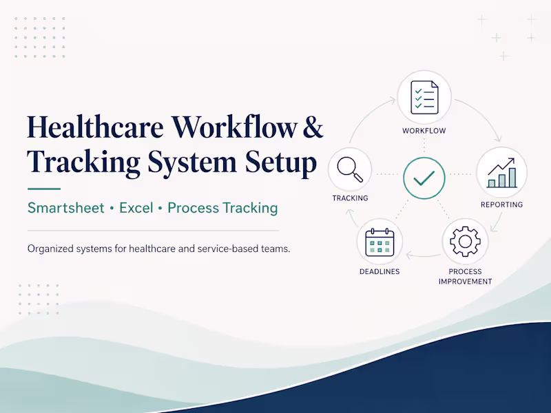 Cover image for Healthcare Workflow & Tracking System Setup