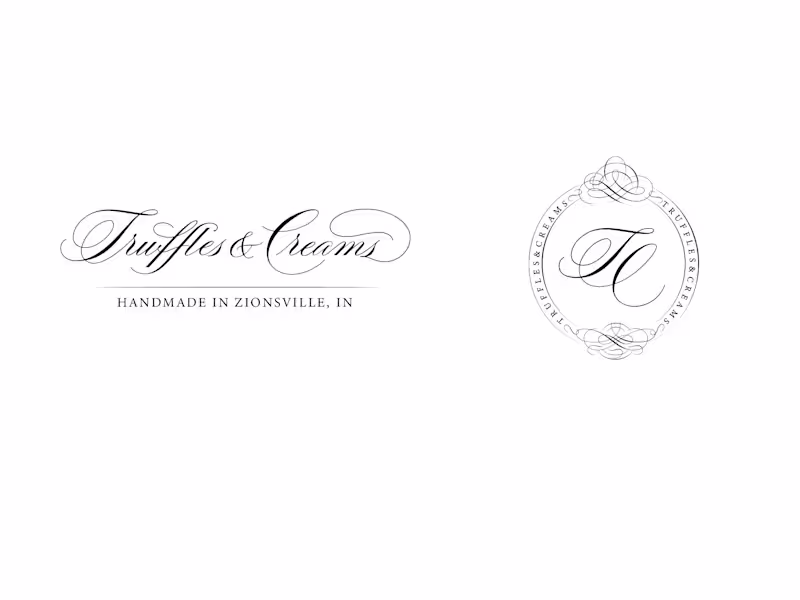 Cover image for Calligraphy-inspired logo for Truffles &