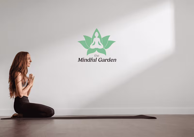Cover image for The mindful garden