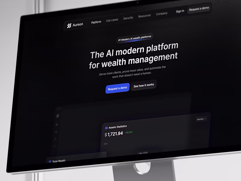Cover image for When designing for AI-driven wealth