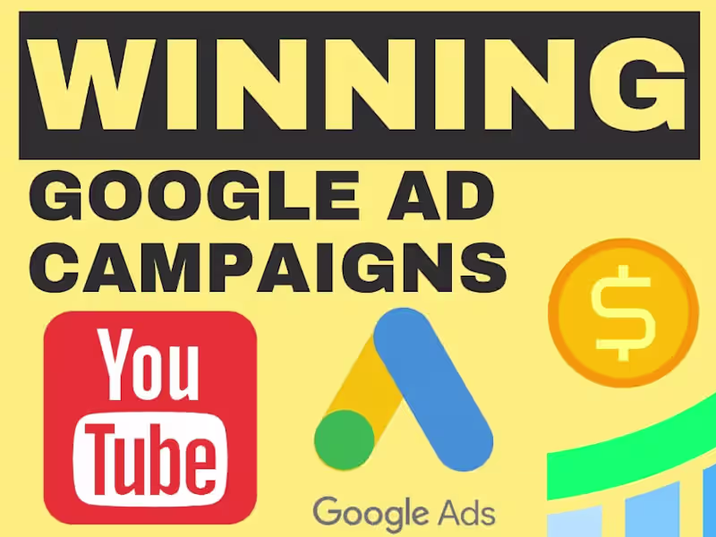 Cover image for I Will build, manage, and optimize your Google ads campaigns