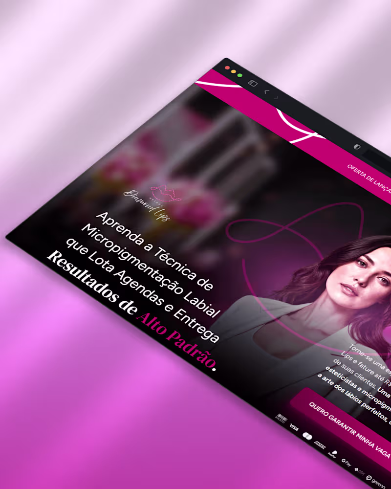 Cover image for Sales page for an online