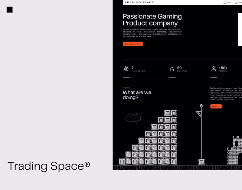Cover image for Trading Space - Web Design