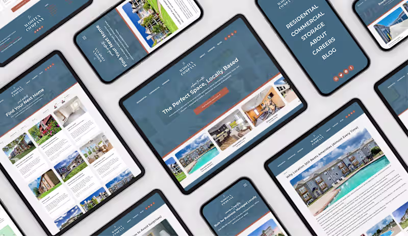 Cover image for The Wooten Company — Property Management Website