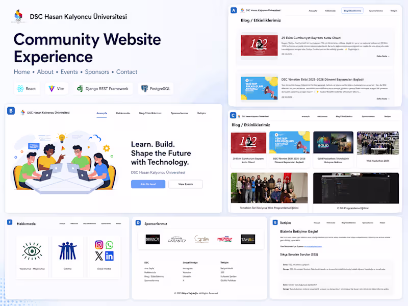 Cover image for DSC HKU – Full-Stack Community Platform