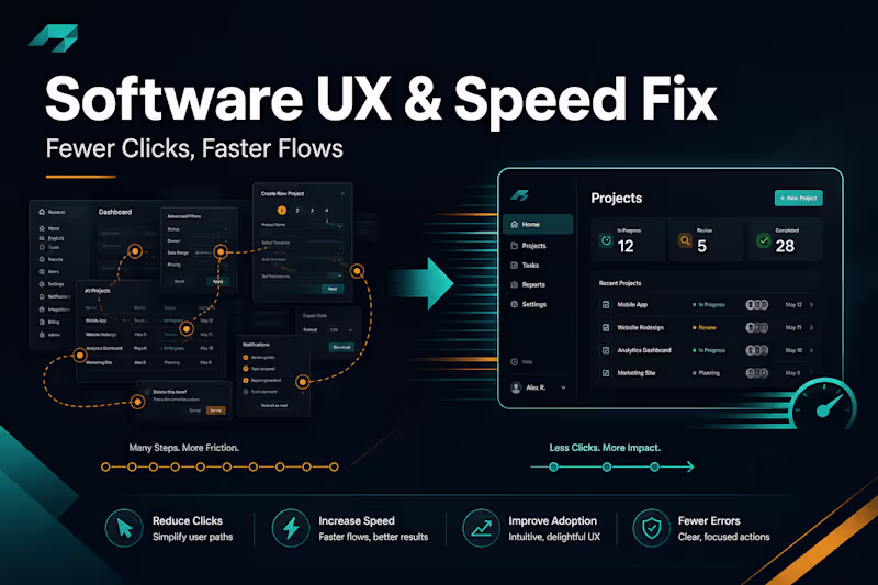 Cover image for Existing Software Too Slow or Confusing