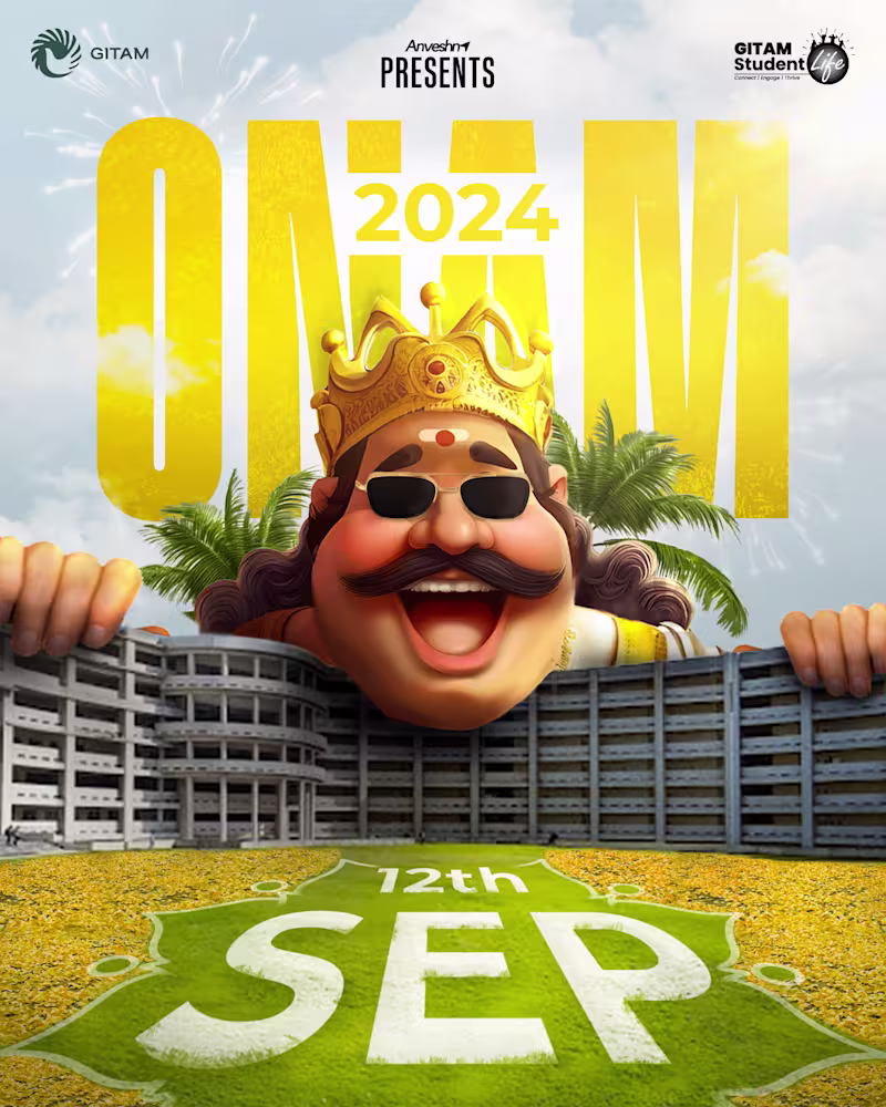 Cover image for Onam Event Poster