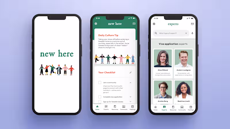 Cover image for An app that empowers users on their immigration journey