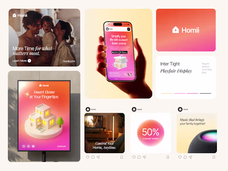 Cover image for Branding, Logo design for Smart Home Automation