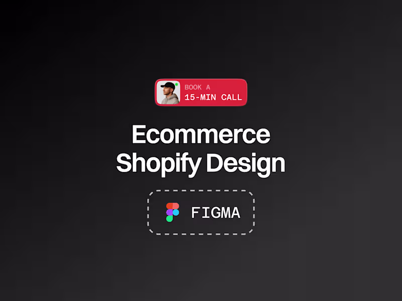 Cover image for E-commerce Shop Website UI Design