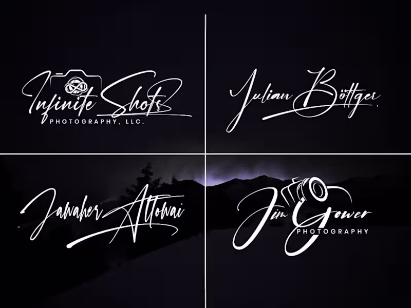 Cover image for Craft handwriting autograph signature photography cursive logo