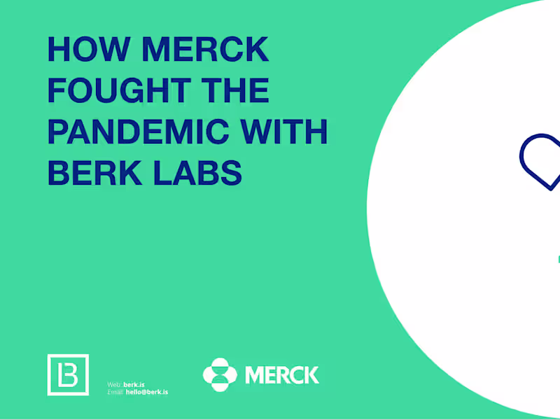 Cover image for Merck' Rapid Trial Success with BERK Labs