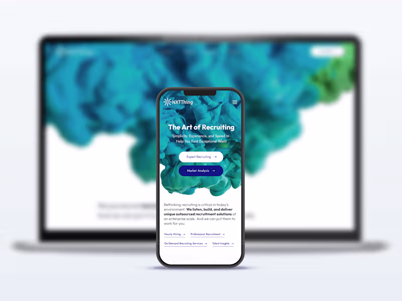 Cover image for Brand & Web Refresh for Talent Acquisition Leader