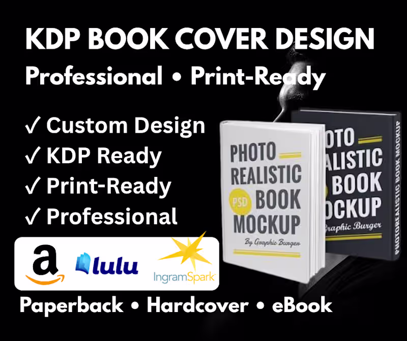 Cover image for Professional KDP Book Cover Design