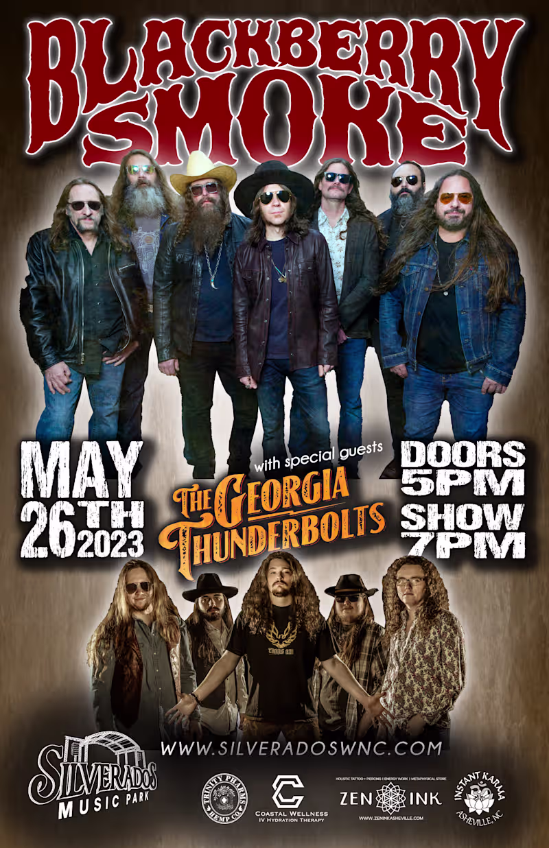 Cover image for Blackberry Smoke Promos & Poster