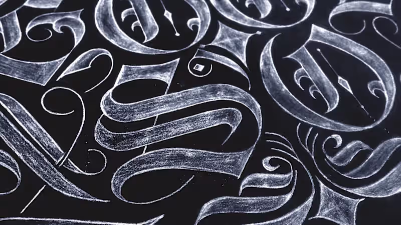 Cover image for Lettering Issue I - Various Lettering Experiments
