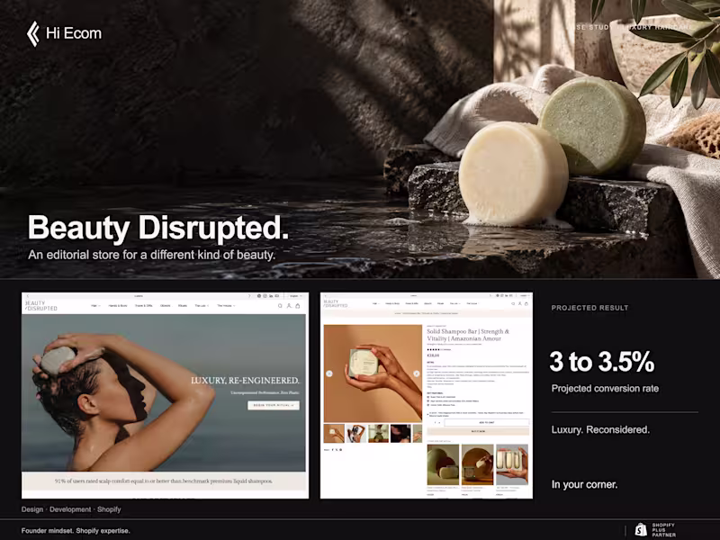 Cover image for Beauty Disrupted makes luxury plastic-free
