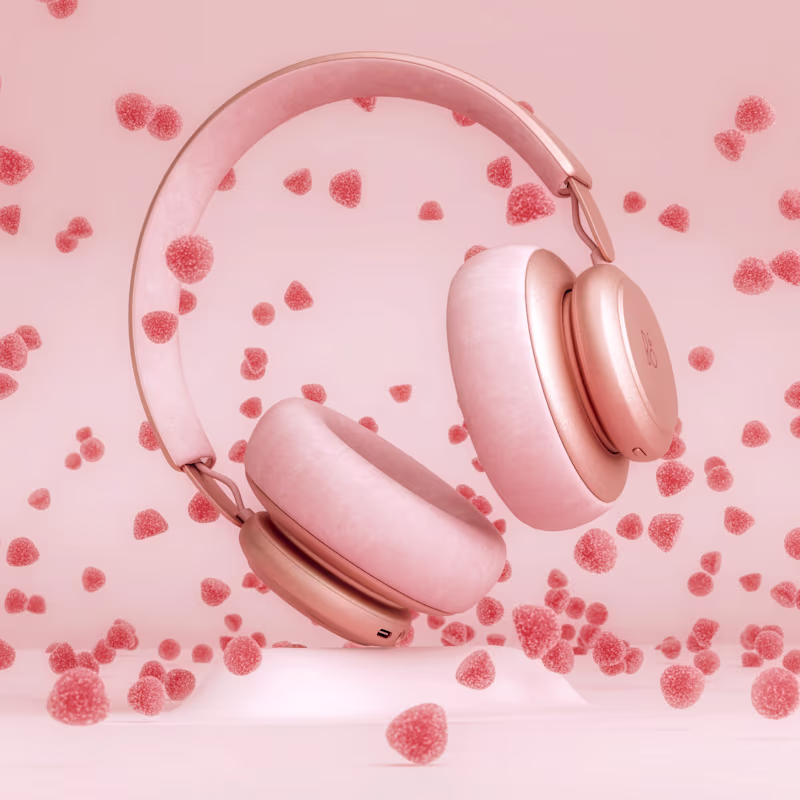Cover image for Virtual product shot for pink Beoplay H4 Headphone