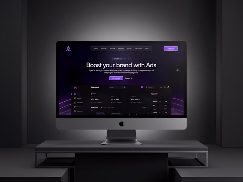 Cover image for Saadzy Saas Landing Page