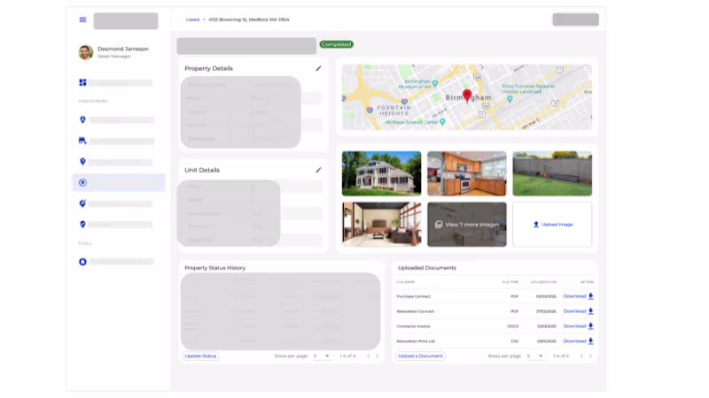 Cover image for Real Estate Sales Management Portal Design