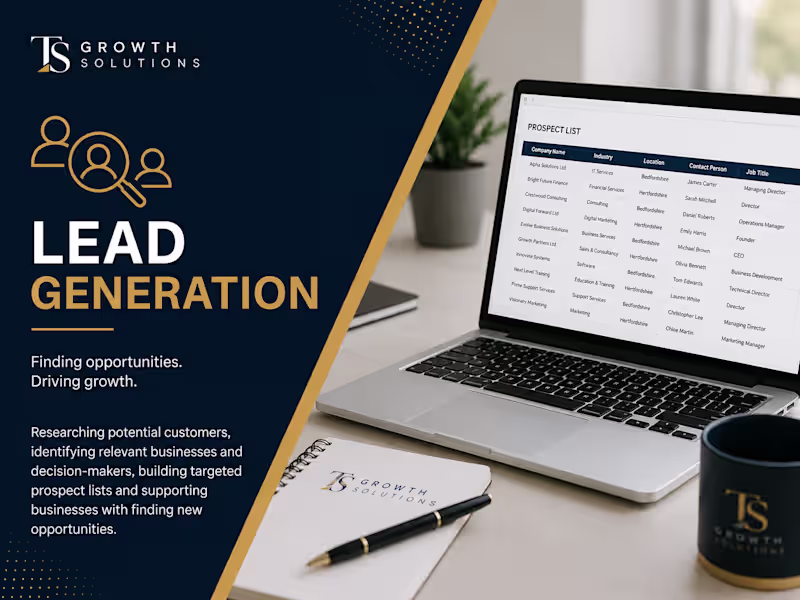 Cover image for Lead Generation